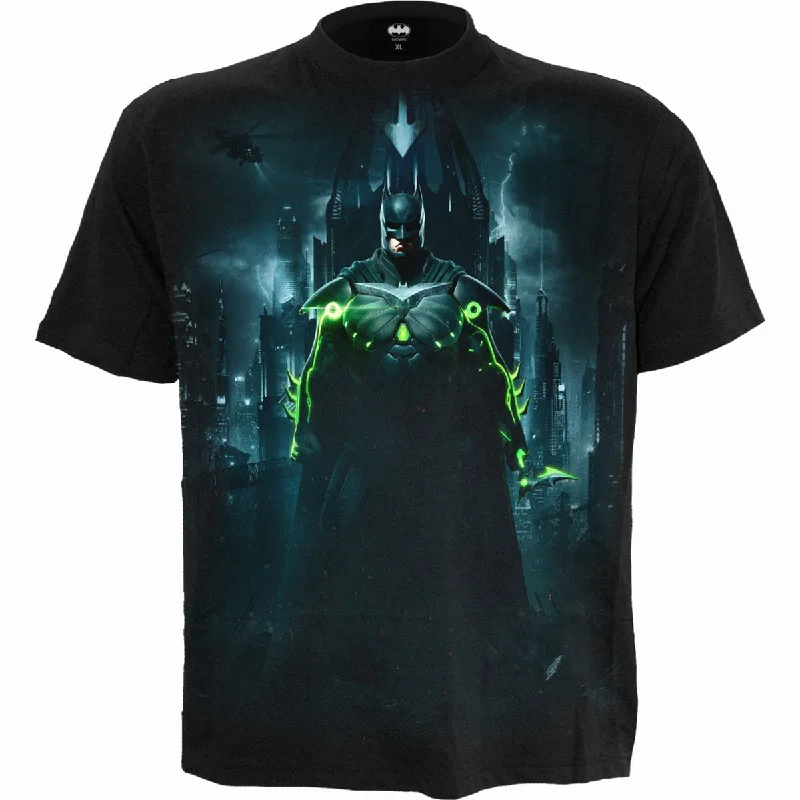 men's athletic t-shirts for workout -BATMAN - INJUSTICE 2 - T-Shirt Black