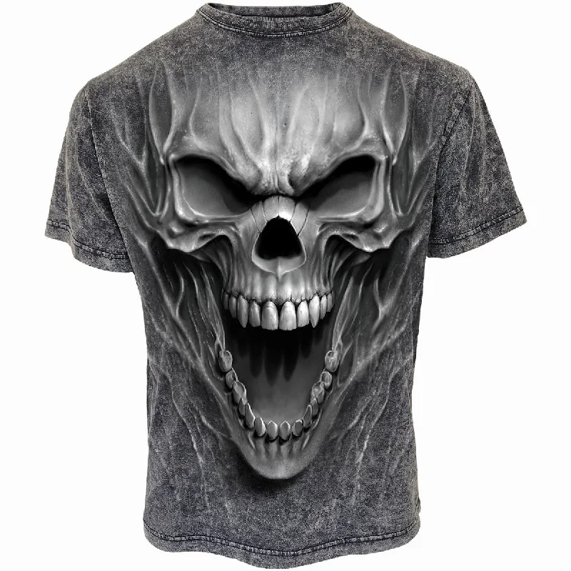 men's high-fashion t-shirts -BEAST WITHIN - Acid Wash T-Shirt