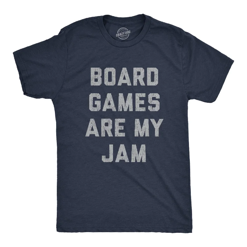 men's comfortable t-shirts -Board Games Are My Jam Men's T Shirt