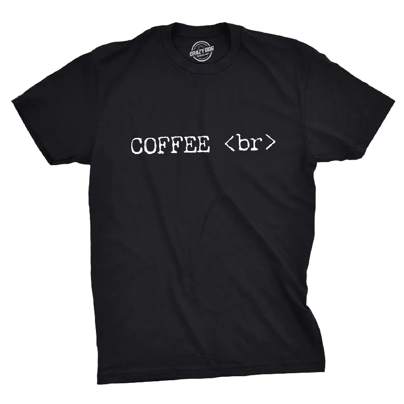 men's unique design t-shirts -Coffee Break Men's T Shirt