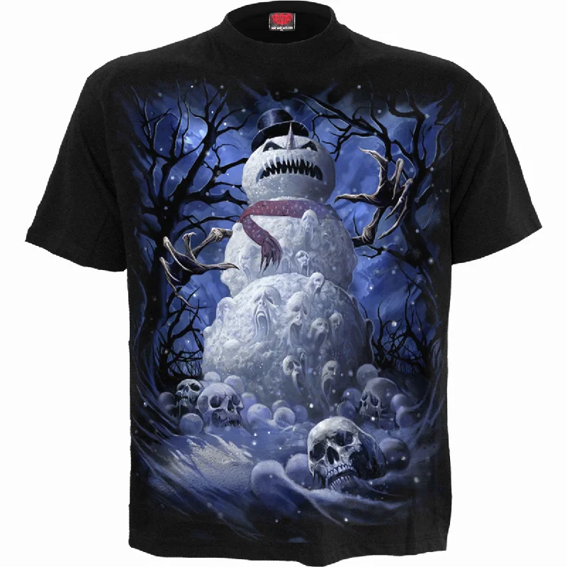 men's casual graphic t-shirts -DEAD COLD - T-Shirt Black