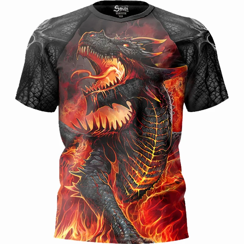 men's graphic print t-shirts -DRACONIS - Sustainable Football Shirts