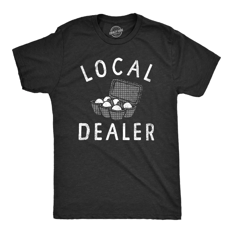 men's graphic t-shirts -Local Egg Dealer Men's T Shirt