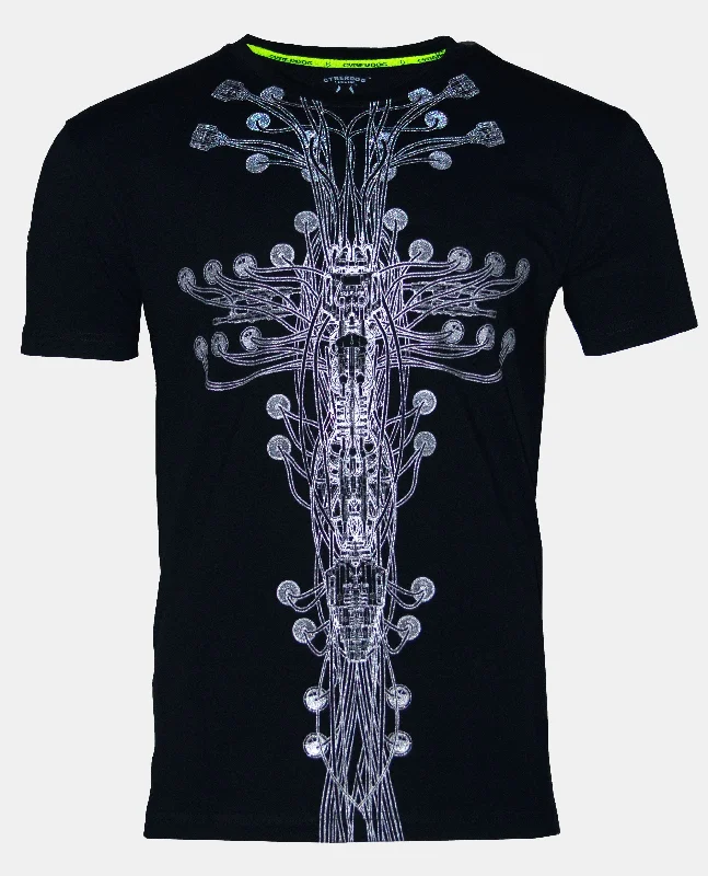 men's t-shirts with bold designs -MENS TREE OF LIFE T-SHIRT