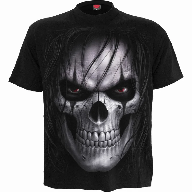 men's soft-touch t-shirts -NIGHT STALKER - T-Shirt Black