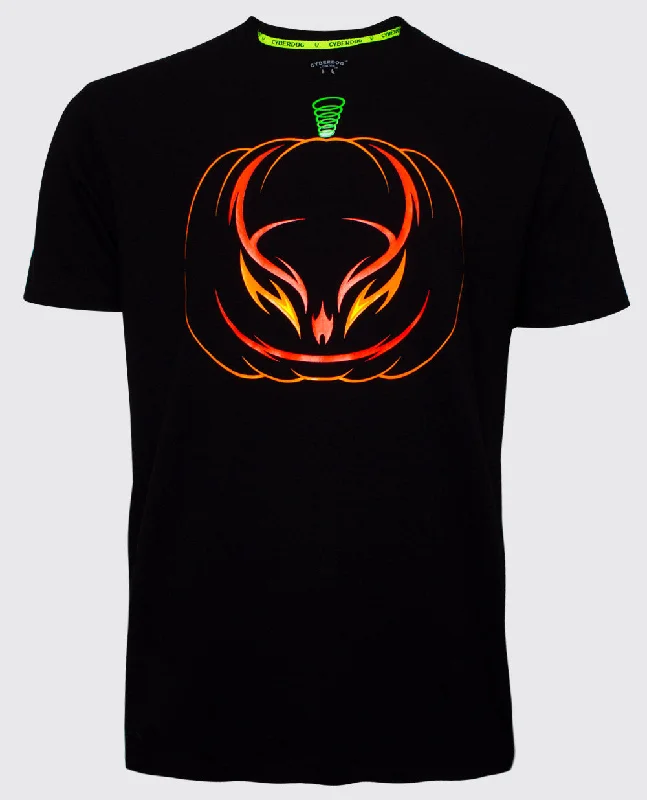 men's versatile t-shirts -OVERSIZE CYBERWEEN LOGO T-SHIRT