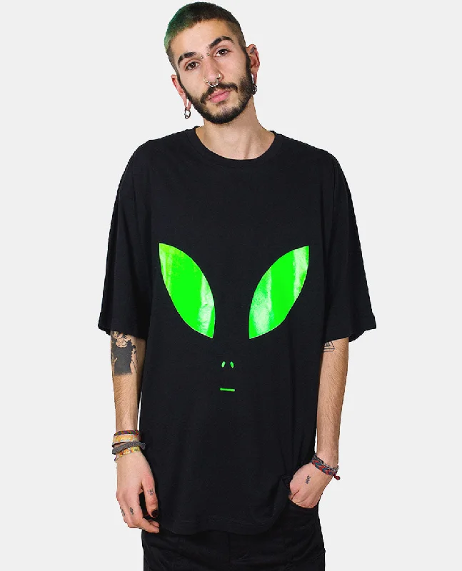 men's workout t-shirts -OVERSIZE ALIENATE T-SHIRT