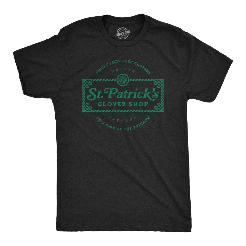 men's fashion-forward t-shirts -St. Patrick's Clover Shop Men's T Shirt