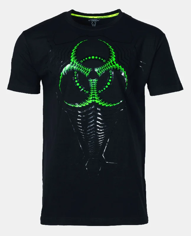 men's graphic t-shirts -MENS VIRAL HAZARD T-SHIRT