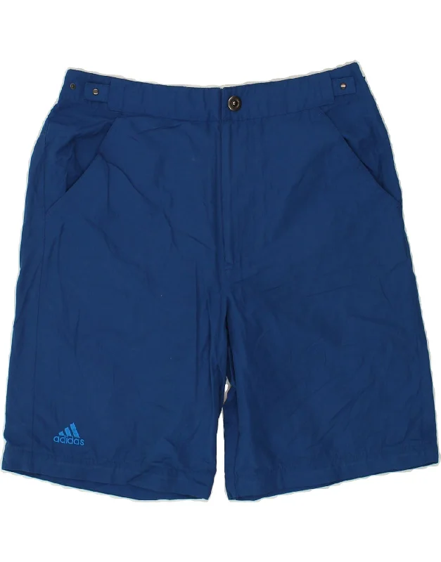 men's shorts with pockets -ADIDAS Mens Chino Shorts UK 40/42 Medium W32 Blue Cotton