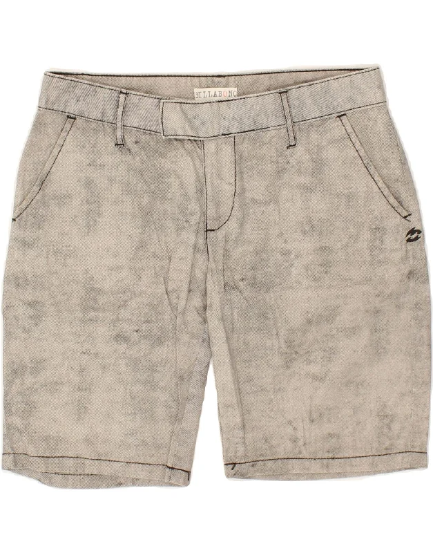 men's sweat shorts -BILLABONG Mens Chino Shorts Small W30 Grey Cotton