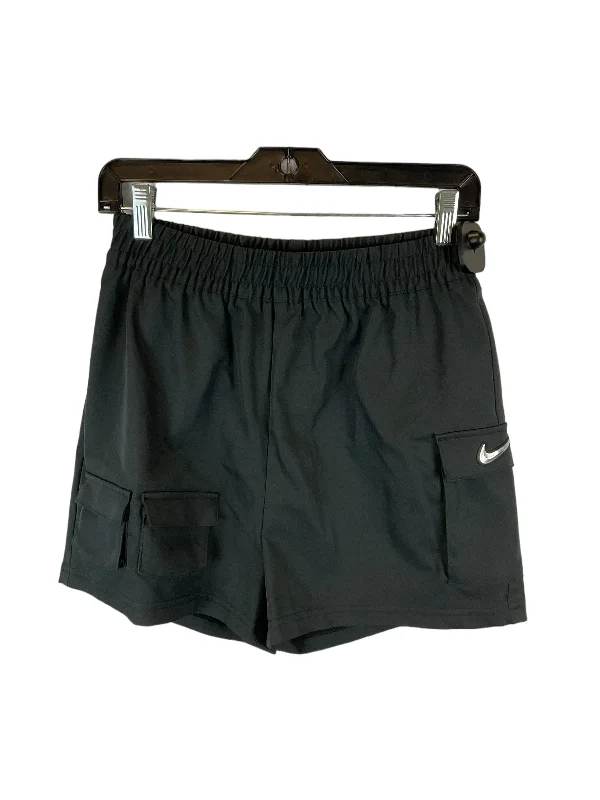 men's warm-weather shorts -Black Shorts Nike Apparel, Size S