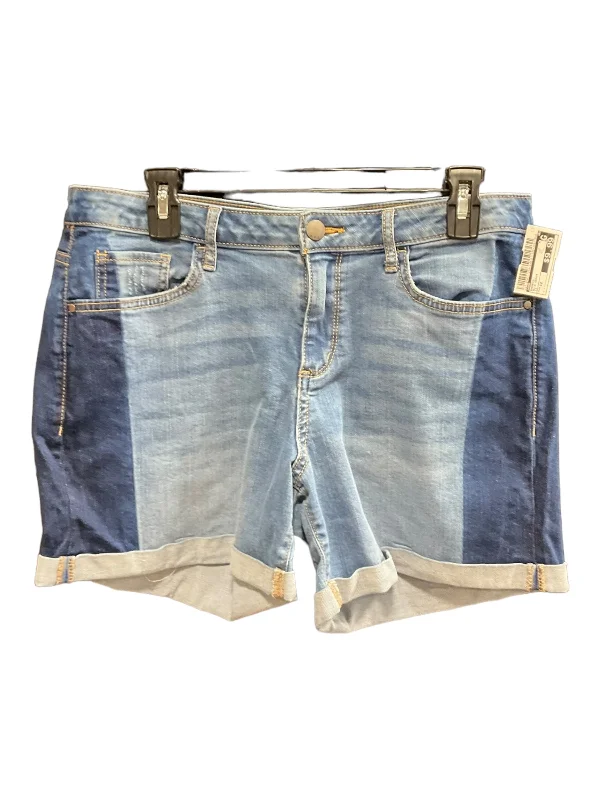 men's cargo shorts -Blue Denim Shorts Ana, Size 12