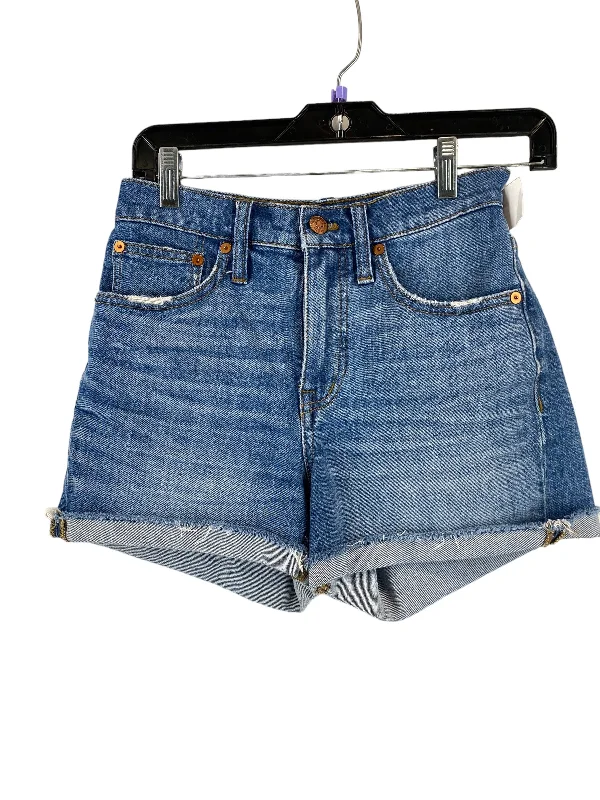 men's fitted shorts -Blue Denim Shorts Madewell, Size 24