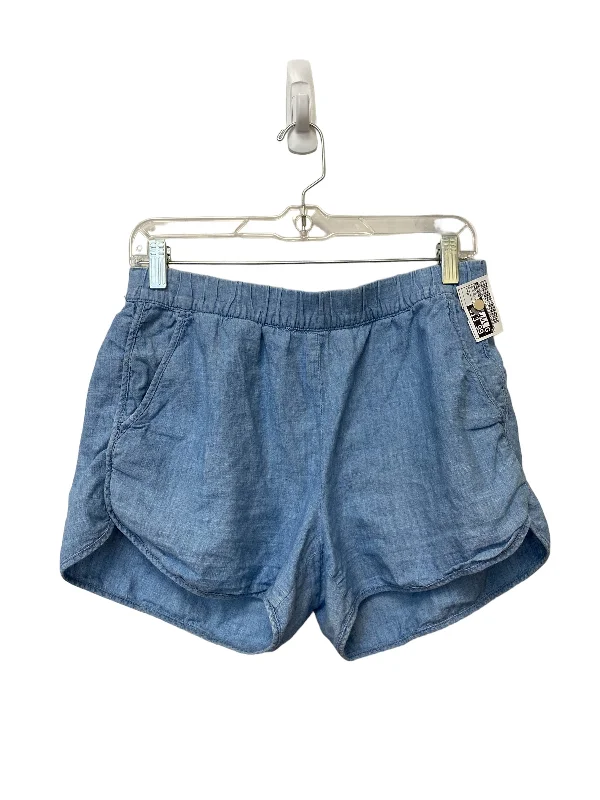 men's basketball shorts -Blue Denim Shorts Madewell, Size M