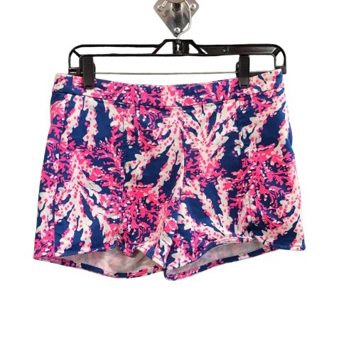 men's fitness shorts -Blue & Pink Shorts Designer Lilly Pulitzer, Size 0