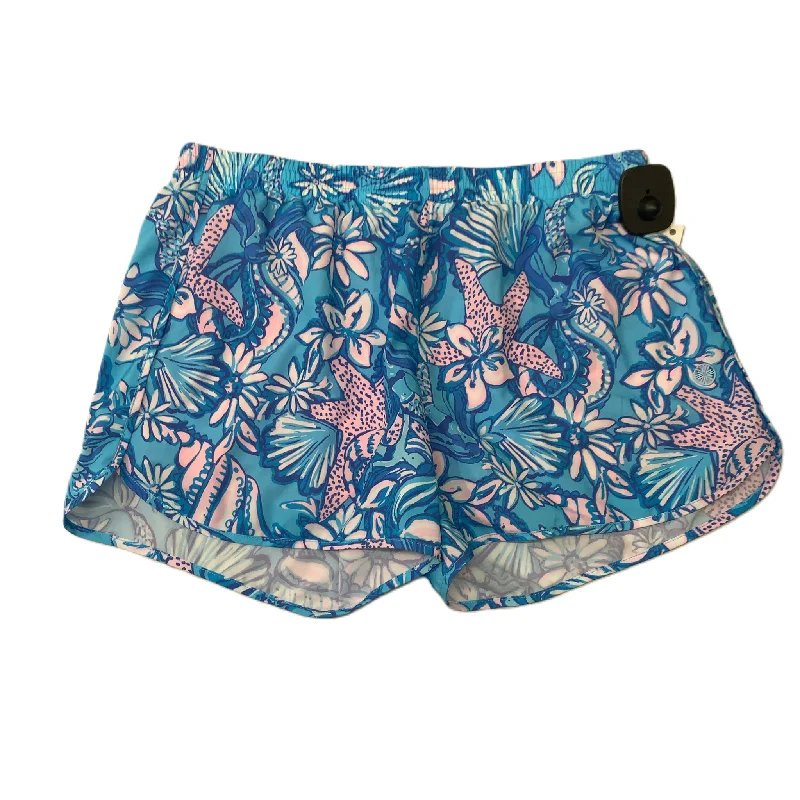 men's printed shorts -Blue  Shorts Designer By Lilly Pulitzer  Size: Xs