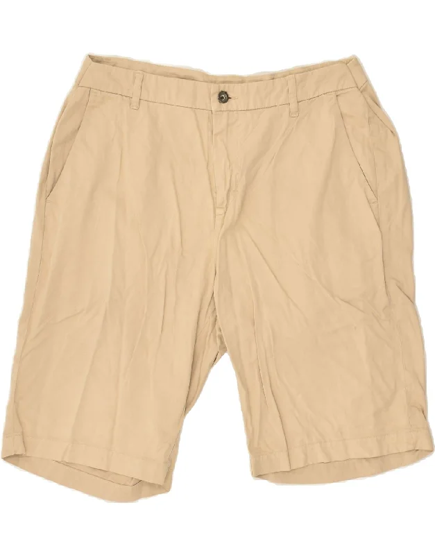 men's slim-fit denim shorts -CALVIN KLEIN JEANS Mens Chino Shorts W36 Large Beige Cotton