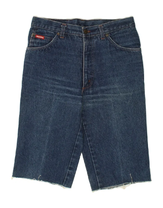 men's summer-ready shorts -CARRERA Mens Denim Shorts W32 Medium Blue Cotton