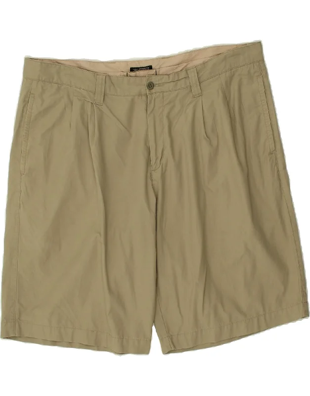 men's plaid shorts -DOCKERS Mens Chino Shorts W42 2XL Beige Cotton