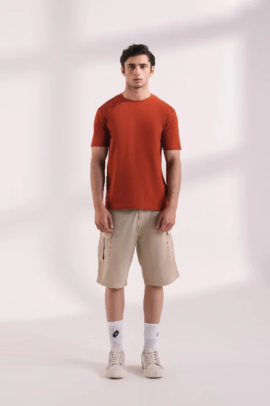 men's tailored shorts -Cotton Cargo Shorts