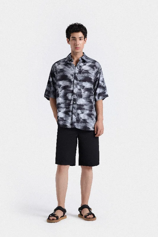 men's tailored cargo shorts -Basic Loose Fit Shorts