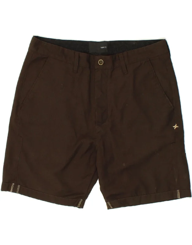 men's printed board shorts -HURLEY Mens Chino Shorts W34 Large Brown