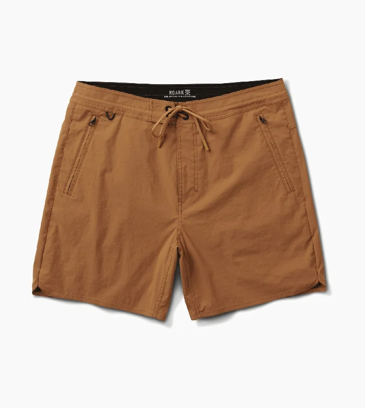 men's high-performance shorts -Layover Trail Shorts 17"