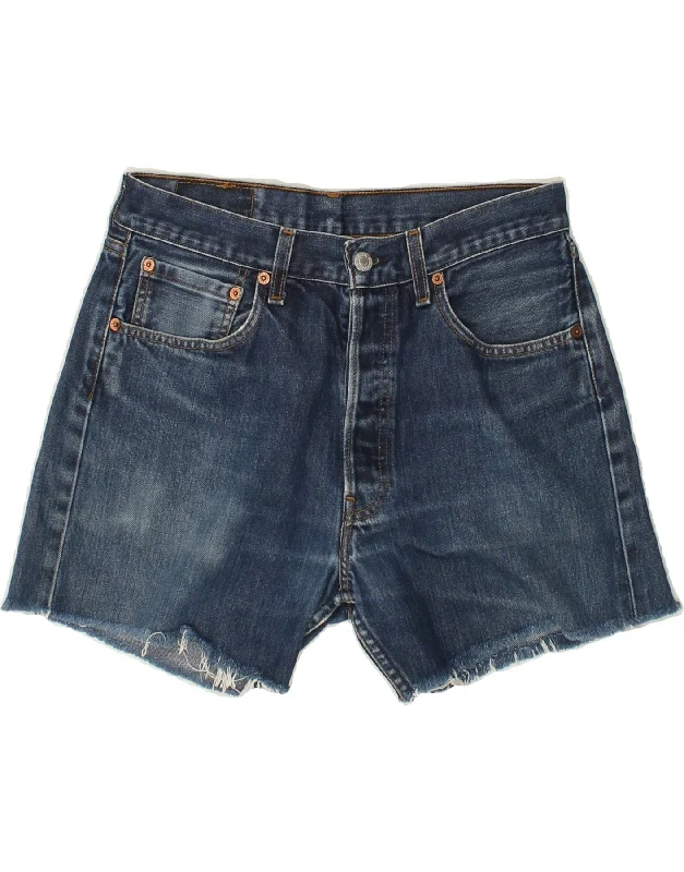 men's comfortable sports shorts -LEVI'S Mens 501 Denim Shorts W32 Medium Blue