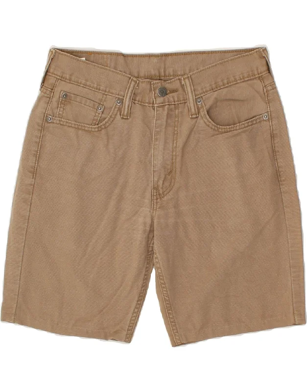 men's cool outdoor shorts -LEVI'S Mens 514 Denim Shorts W30 Medium Brown Cotton