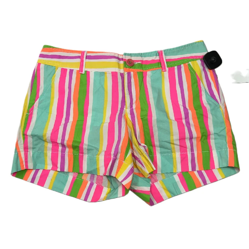 men's fashionable denim shorts -Multi-colored  Shorts Designer By Lilly Pulitzer  Size: 4