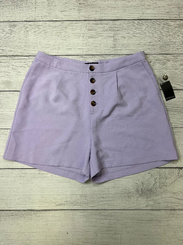 men's loose summer shorts -Purple Shorts Eloquii, Size 18