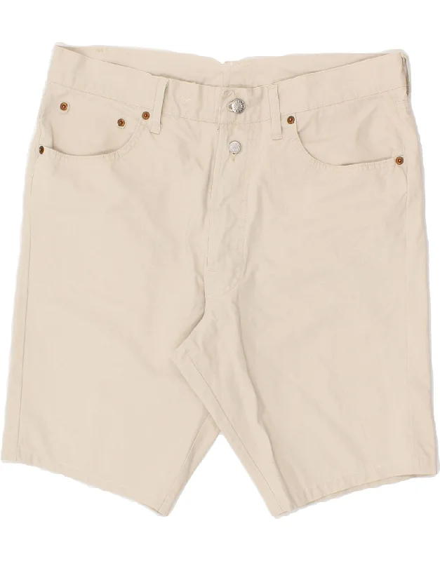 men's comfortable outdoor shorts -REPLAY Mens Casual Shorts Medium W34 Beige