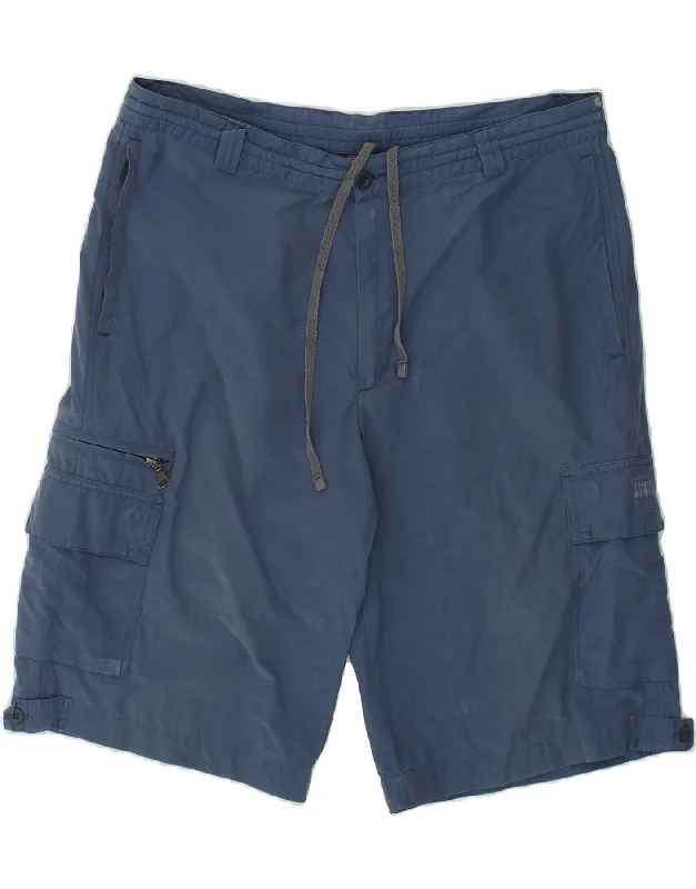 men's comfortable running shorts -THINK PINK Mens Cargo Shorts IT 56 3XL W38  Navy Blue