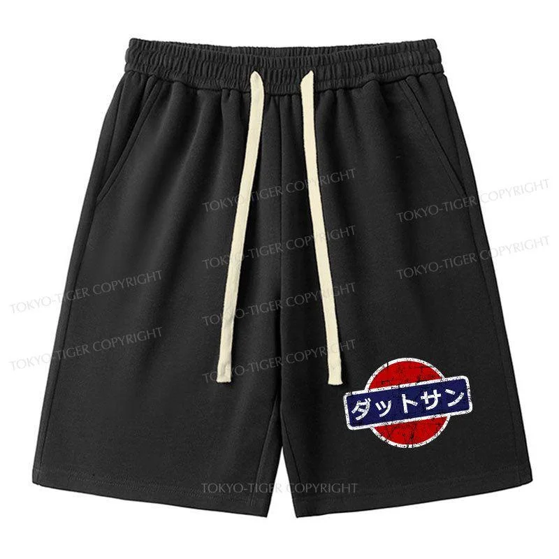 men's cool outdoor shorts -Tokyo-Tiger Datsun Vintage Japanese Car Unisex Shorts