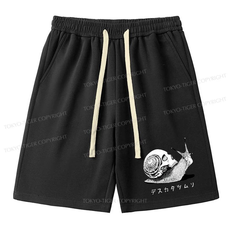 men's rugged cargo shorts -Tokyo-Tiger Death Snail Manga Unisex Shorts