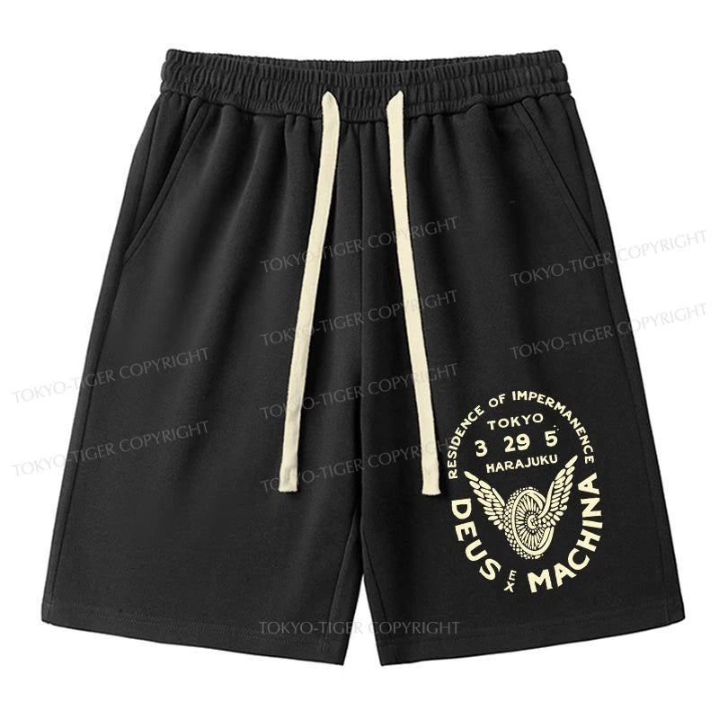 men's bold-pattern shorts -Tokyo-Tiger Deus Ex Machina Tokyo Unisex Shorts