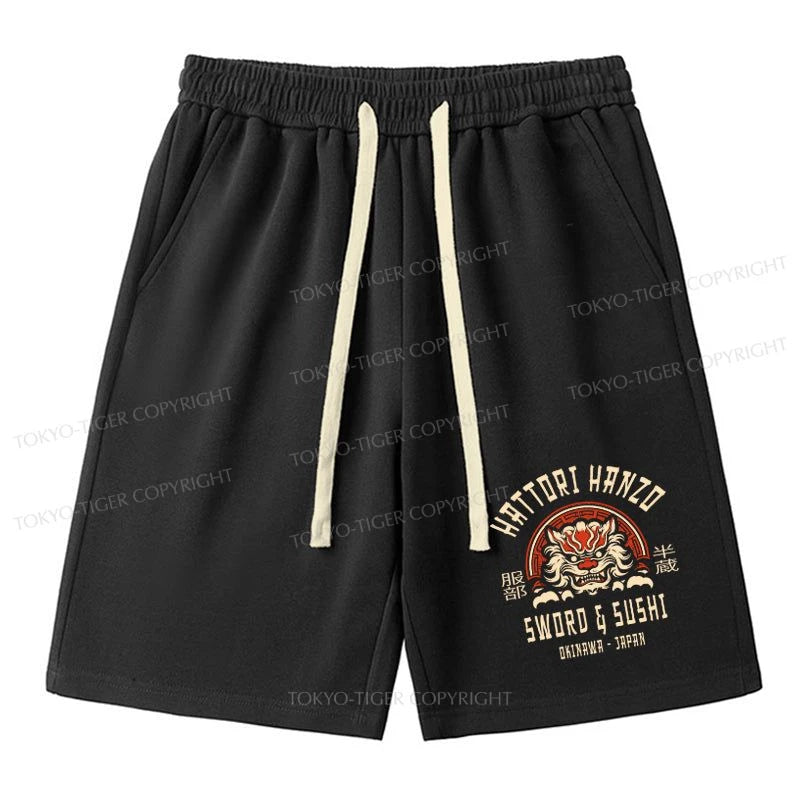 men's board shorts -Tokyo-Tiger Hattori Hanzo Sword Unisex Shorts