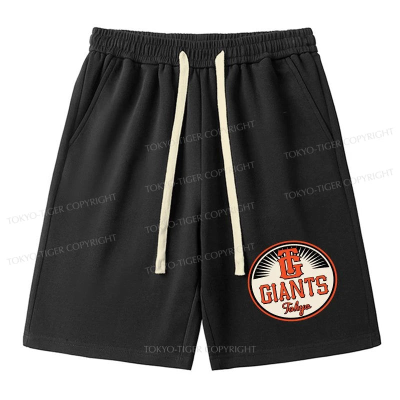 men's fleece shorts -Tokyo-Tiger Japanese Tokyo Kyojin Unisex Shorts