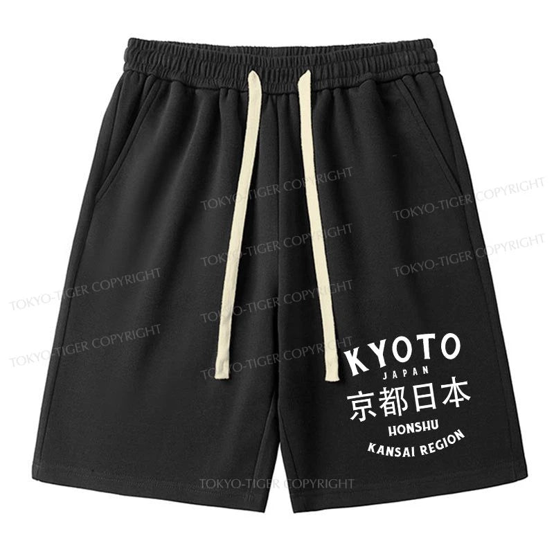 men's stylish running shorts -Tokyo-Tiger Kyoto Japan Kanji Unisex Shorts