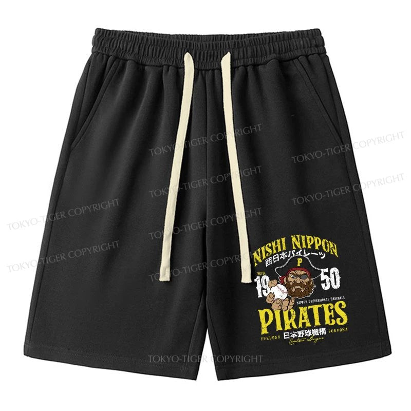 men's summer-ready shorts -Tokyo-Tiger Nishi Nippon Baseball Unisex Shorts