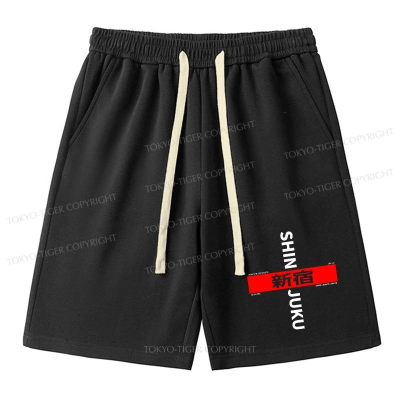 men's sweat shorts for comfort -Tokyo-Tiger Shinjuku Prefecture Japan Unisex Shorts