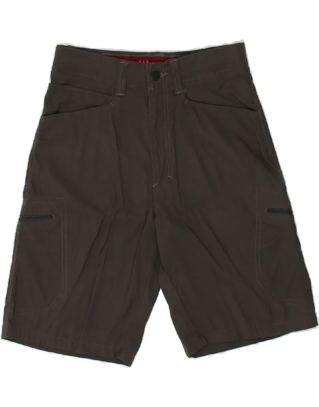 men's trendy beach shorts -WRANGLER Mens Outdoor Cargo Shorts W28 Small Grey