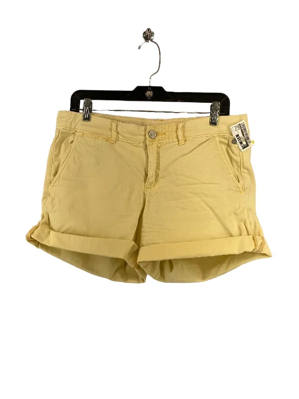 men's bold-pattern shorts -Yellow Shorts Pilcro, Size 29