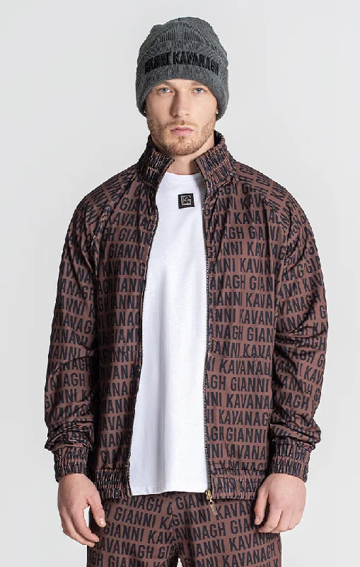 men's bomber jackets -Brown Tag Jacket