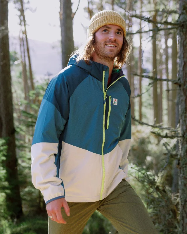 men's lightweight jackets -Daybreak Lightweight Men's Recycled Thermore® Insulated Jacket - Tidal Blue/Blue Steel/Birch