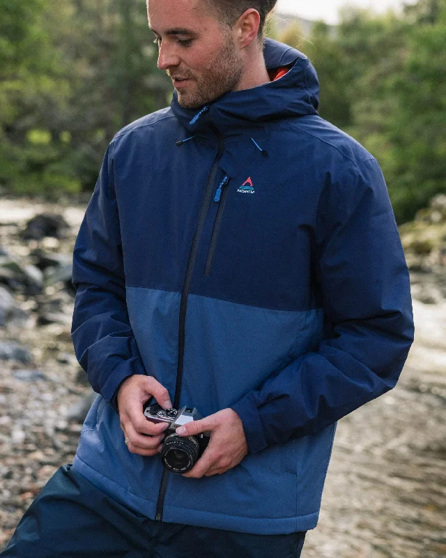 men's athletic fit jackets -Eclipse Insulated Waterproof Jacket - Rich Navy