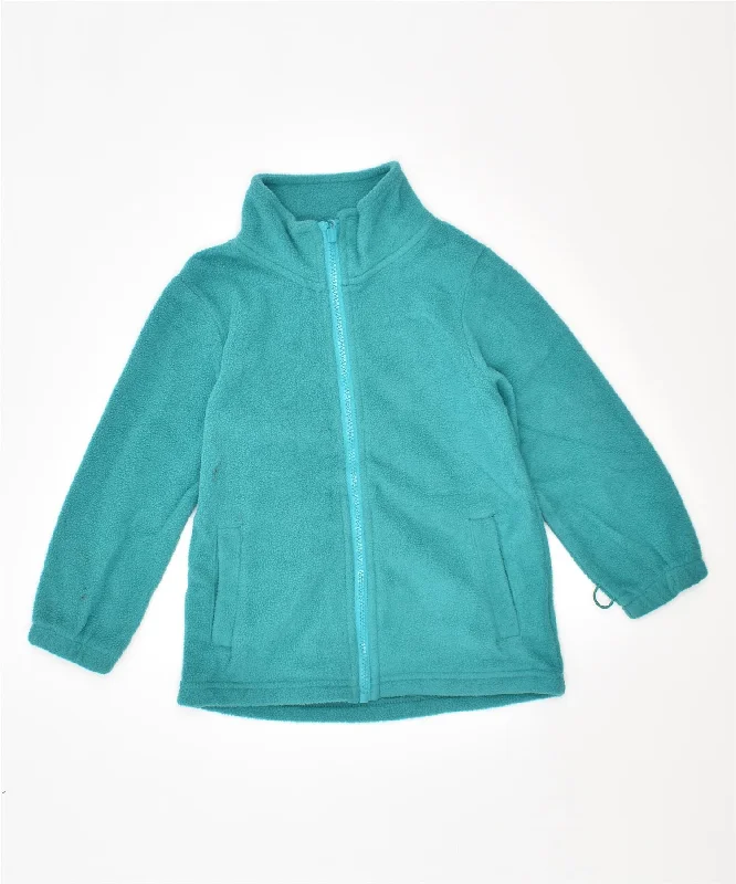 men's hiking jackets -MOUNTAIN WAREHOUSE Boys Fleece Jacket 3-6 Months Turquoise Polyester