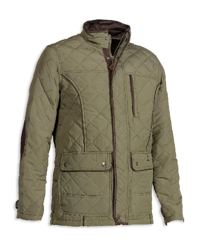 men's warm jackets -Percussion Stallion Quilted Jacket Clearance