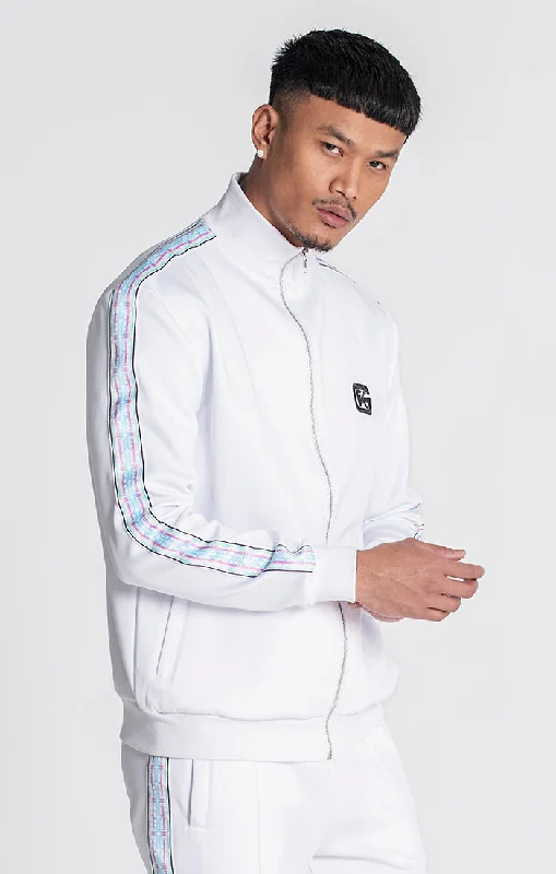 men's windbreaker jackets -White Paradiso Jacket